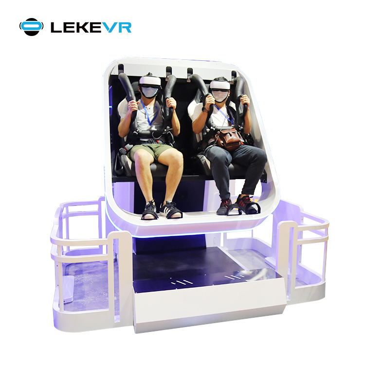 LEKE VR Simulateur de montagnes russes Réalité virtuelle Flying Cinema 360