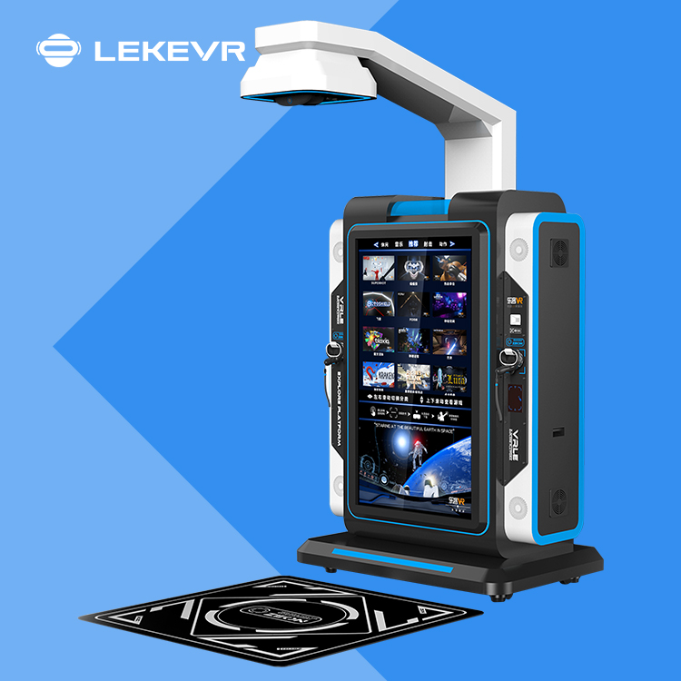 LEKE VR Corps Pro Machine d'arcade de parc d'attractions autonome